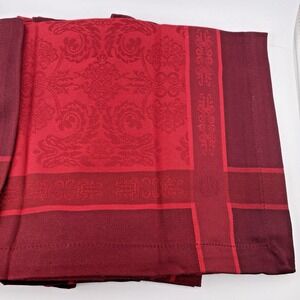 NEW Fieldcrest Classic Burgundy Napkins Set of 4 – Holiday, Traditional, Elegant